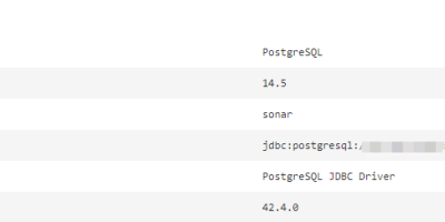 SonarQube使用postgresql14数据库 SonarQube使用postgresql14数据库